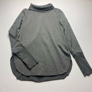 sundays Heather Gray Cowlneck Top